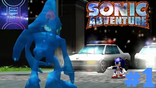 Dreamcast Collection: Sonic Adventure Walkthrough Sonic Story Part 1 All Emblems