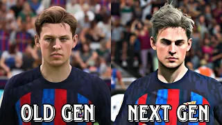 Fifa 23 hair physics comparison🔥. Next gen vs Old gen