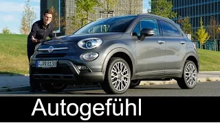 Fiat 500X FULL REVIEW test driven Crossover/Trekking Multijet - Autogefühl