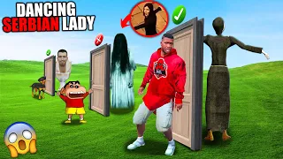 Choose The Right Door And Win $1,000,000 | Siberian Dancing Lady Door Challenge In GTA 5