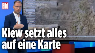 Ukraine startet Bodenoffensive auf strategisches Dorf | BILD Lagezentrum