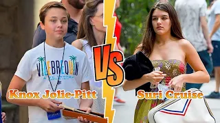 Suri Cruise Vs Knox Jolie-Pitt (Brad Pitt's Son) Transformation ★ From Baby To 2022