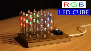 How to Make a DIY Dream RGB LED Cube at home