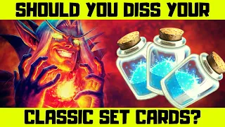 Disenchant Your Classic Hearthstone Set?