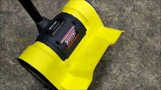 Электрическая лопата для уборки снега (модернезированная).