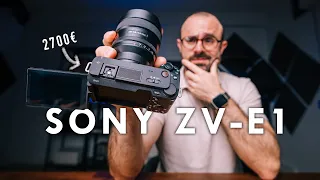 Sony ZV-E1 🔥 La MEJOR Cámara Full Frame para Creadores de Contenido