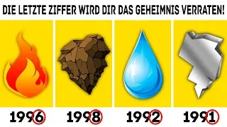 Die letzte Ziffer des Jahres, in dem du geboren wurdest, wird dir das Geheimnis dein Lebens verraten