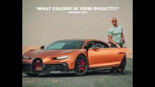 Andrew Tate theme song |What colour is your Bugatti?