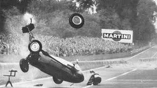 F1 - 1959 Avus GP - Hans Hermann accident