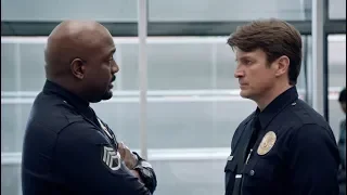 The Rookie 1x01 — Sgt. Grey Warns Officer Nolan