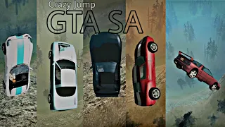 Fastest Car Crazy Jump | Mount Chiliad | GTA SA | Gaming Bite