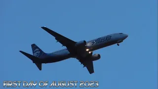 First Day of August 2023 Plane spotting in Des Moines