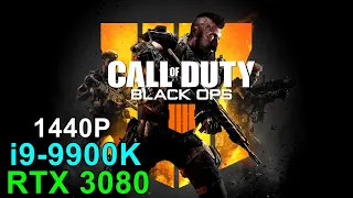 Call of Duty Black Ops 4 Multiplayer+Zombies RTX 3080 & 9900K 4.6GHz - Ultra + Custom 1440P