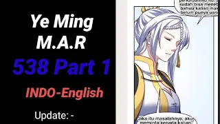 Ye Ming M.A.R 538 Part 1 INDO-ENGLISH