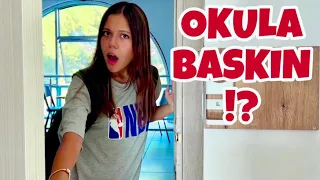 OKULUN İLK HAFTASI Tuana'nın Okuluna Baskın !! Okul Günü Vlog Yeni Sınıf