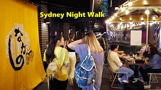 Australia Sydney Night Walk - Chinatown, Darling Square, Darling Quarter | Darling Harbour At Night