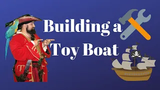 Pirate Captain Jay Building a Ship | Creative Following Direction Videos for Kids