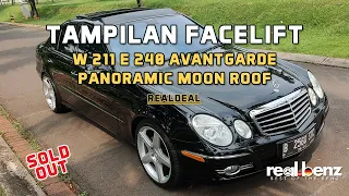 TAHUN PRE-FACELIFT, TAMPIL FACELIFT - MERCEDES BENZ W 211 E 240 AVANTGARDE PMR // SOLDOUT (REALDEAL)