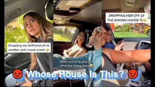 Dropping My 💕 Gf/Wife 💕 Off At the Wrong House 🤣😂 For Her Reaction (Part 4) | Video Compilation