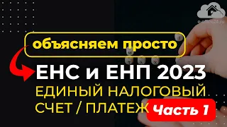 ЕНС и ЕНП с 2023 - Сальдо. Сроки. Уведомление. Просто про Единый налоговый счет и платеж [Часть 1]