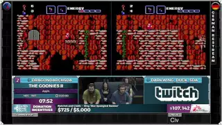 [GER] SGDQ 2016 German Restream: The Goonies II Any% Race von Dragondarch und Darkwing Duck