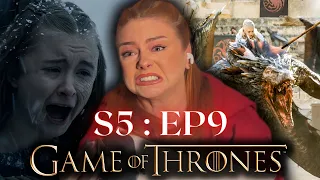 **SCARRED FOR LIFE!!!** Game of Thrones 5X9 FIRST TIME REACTION!!
