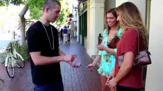 Street Magic With Hot Girls