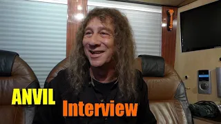 ANVIL - Interview with Lips about the "Impact Is Imminent" tour (2022)