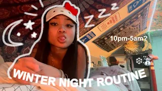 WINTER AFTER SCHOOL NIGHT ROUTINE | as a sophomore in high school *realistic*