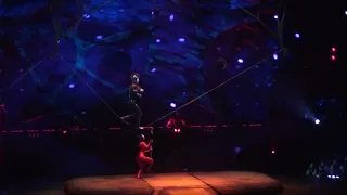 Slack Wire of Tai An Acrobatic Troupe