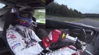 BritishGT - Spa - Nissan Nismo GTR GT3 - Wolfgang Reip Start and opening laps - P3 to P1