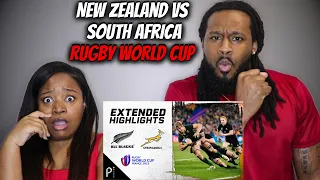 American NFL Fans React "New Zealand v. South Africa | 2023 RUGBY WORLD CUP EXTENDED HIGHLIGHTS"