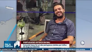 Portugueses detidos em Bali