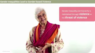 Gender inequality leads to gender violence