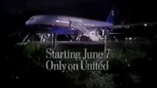 1995 United Airlines "Boeing 777" Commercial