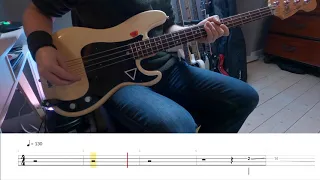 Ghost - Square Hammer Bass lesson & cover (with tab!)