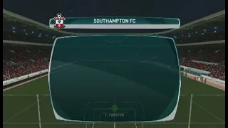 pes 2017 Southampton vs West Ham