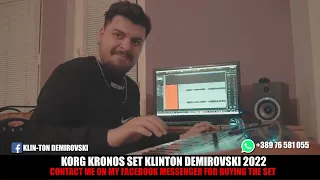 KORG KRONOS SET KLINTON 2022 NEW PRESENTS VIDEO