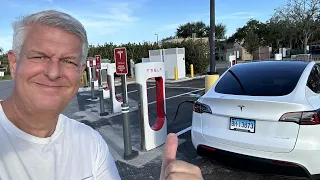 Part 1 of 2: Model Y Road Trip From FL to CT Affirms Tesla NACS Superchargers Are The Gold Standard!