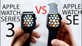 Apple Watch SE Vs Apple Watch Series 3! (Comparison) (Review)