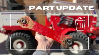 Ventrac Front Rear Link Upgrade // Ventrac 4500Z Maintenance