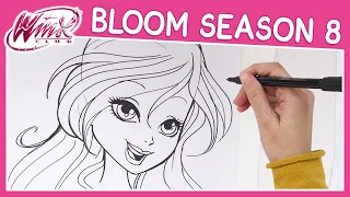 Winx Club - Season 8 - How to Draw Bloom [TUTORIAL]