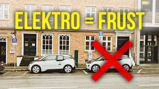 WARUM Elektroautos in der Stadt NICHT funktionieren - Keine Chance zu laden!