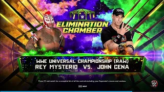 Wwe Universal Championship Rey Mysterio VS John Cena Match