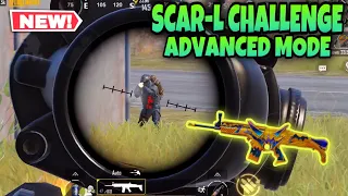 🔥SCAR-L CHALLENGE IN ADVANCED MODE 😎 | Metro Royale Chapter 9 | МЕТРО РОЯЛЬ