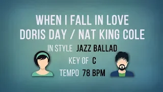 When I Fall In Love - Karaoke Backing Track