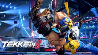 Tekken 8 - New King Grabs | Pedigree , RKO , Powerbomb Back Stabber