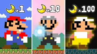 Mario Odyssey but every Moon makes Mario POWERFUL... Mario Bros Game Animation | Ks Mario