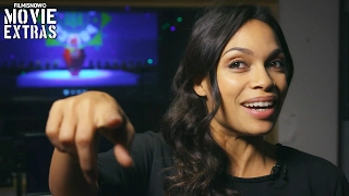 The LEGO Batman Movie | On-set visit with Rosario Dawson 'Batgirl'