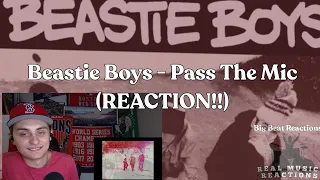 FIRST TIME HEARING!! Beastie Boys - Pass the Mic (OFFICIAL MUSIC VIDEO) (REACTION!!)